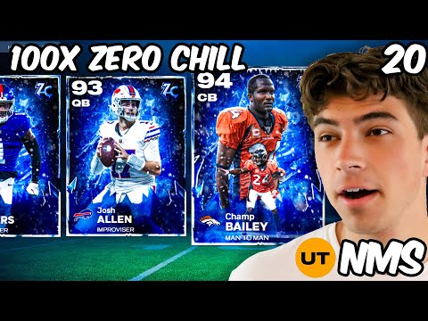 100x Zero Chill Packs! NMS EP 20! Madden 26 Ultimate Team