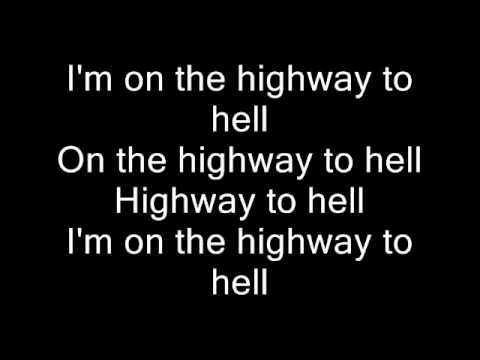 AC/DC Highway to hell (with lyrics)