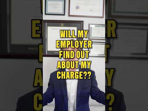 Will my job find out I'm accused of a crime?? #criminaldefense #legaltips #backgroundcheck