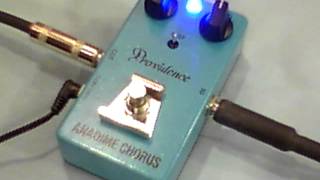 Video thumbnail for Providence ADC-3 Anadime Chorus Demo by UD Music Channel