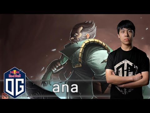 OG.ana Kunkka Gameplay - Unranked Match - OG Dota 2.