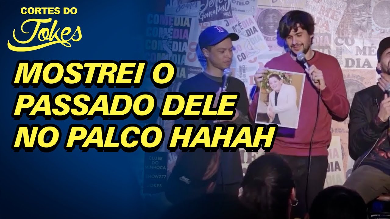 Levei fotos de infância do Ahmar para o show - Cortes do JOKES
