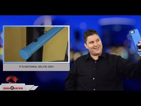 It’s National Selfie Day! (ASL - 6.21.18)