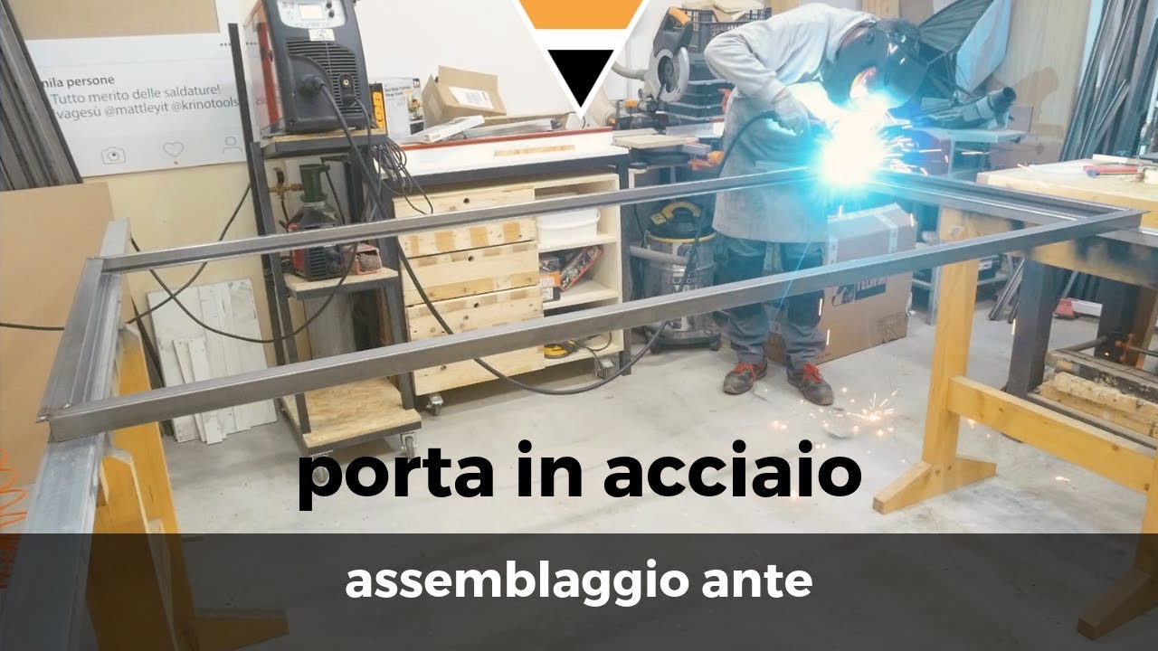 Watch Now Porta in acciaio fai da te: Assemblaggio ante Porta in acciaio fai da te: Assemblaggio ante