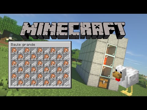 LA FARM DI GALLINE!!! SEMPLICISSIMA E SUPEREFFICACE!!! JAVA 1.21 e 1.20 – Tutorial Minecraft ITA