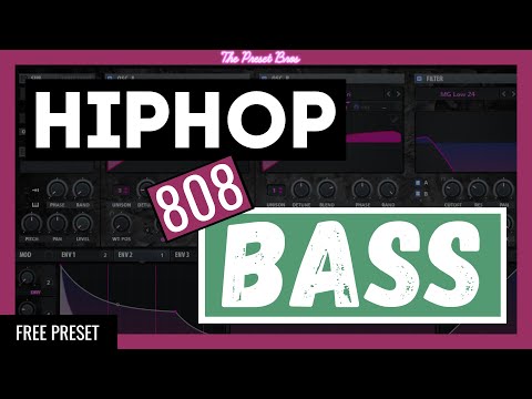 How to Make the PERFECT 808 Bass in Serum (FREE SERUM PRESET PACK)