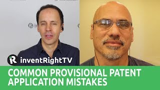 Common Provisional Patent Application Mistakes