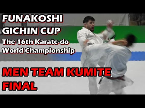 Senior Men Team Kumite Final - Japan VS Chile
