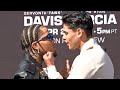 RYAN GARCIA THROWS PUNCH AT GERVONTA DAVIS IN HEATED FACE OFF IN LOS ANGELES!
