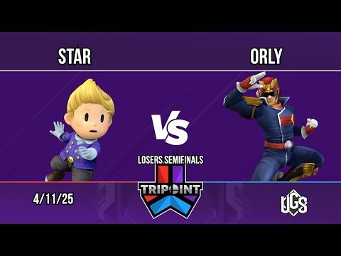 Tripoint Smash 275 - Losers Semifinals - Star(Lucas) Vs. ORLY(Captain Falcon)