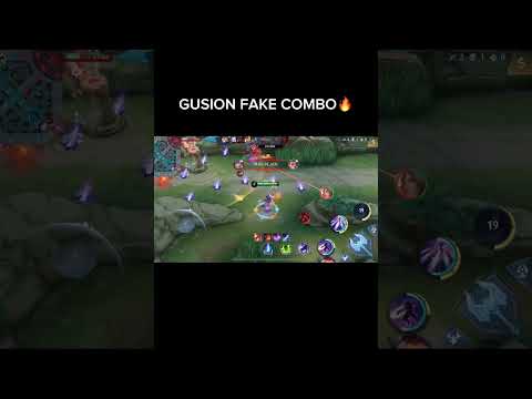 gusion fake combo 😂🔥