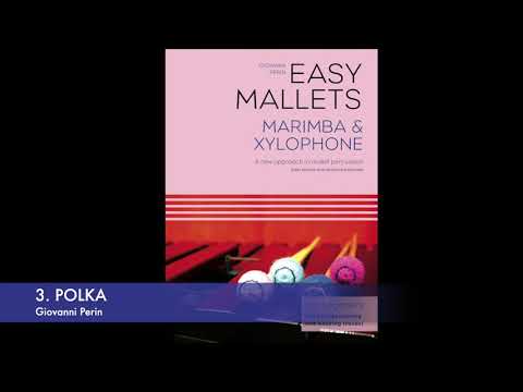 3. POLKA - Easy Mallets, Marimba & Xylophone (backing track) #easymallet #backingtrack