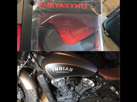 Kuryakyn Coolant Cover on the 2018 Indian Scout Bobber