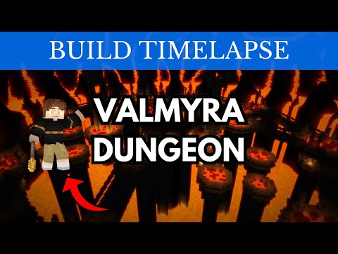 Runic Realms, Minecraft's Magic MMO - Build Showcase: Valmyra Dungeon [Runic Realms Timelapse]
