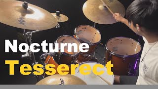 TESSERECT - Nocturne | Drum and Guitar cover | Studio Recording
