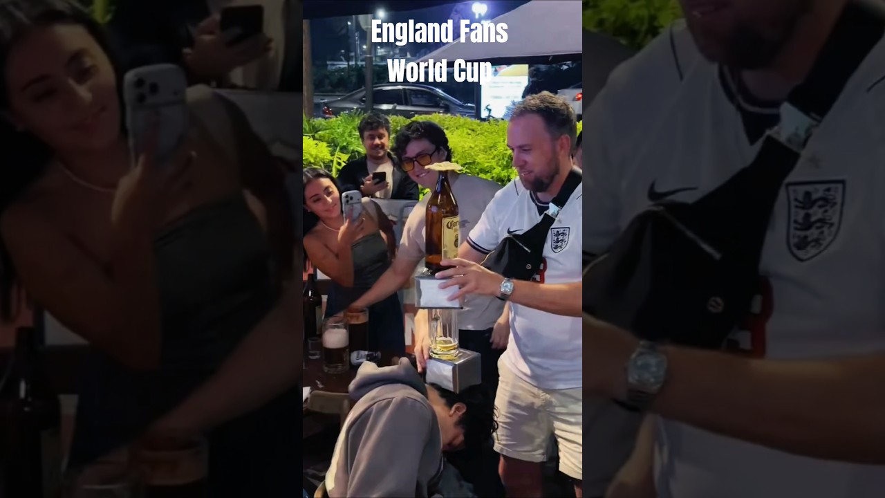 England Fans Found a New Best Friend 🍻😂