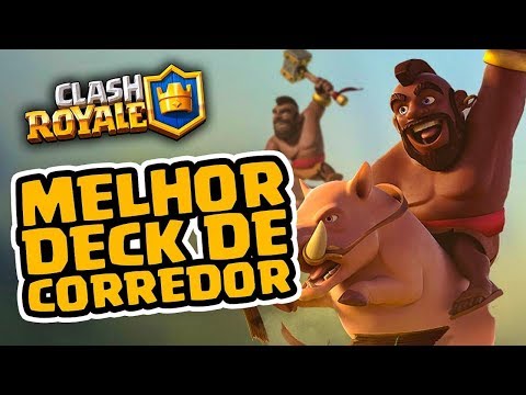 NOVO DECK DE CORREDOR NO CLASH ROYALE!