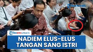 Nadiem Makarim Genggam Erat Tangan Istrinya saat Sidang Tuntutan Kasus Dugaan Korupsi Chromebook