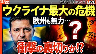 地上波が伝えない衝撃の裏切り！？😱 アメリカの「和平案」がヤバすぎる…ゼレンスキー、絶体絶命の選択へ！【ウクライナ最新戦況Live】欧州「精神病院に行け！」前線ではロシア軍が全く前進できず！