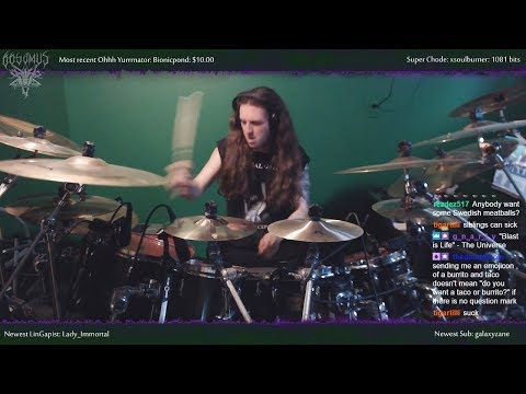 Dimmu Borgir - "Behind The Curtains of Night: Phantasmagoria" - DRUMS