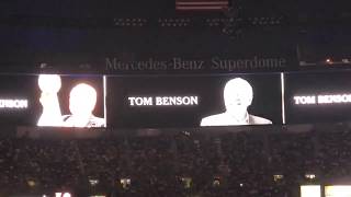 Tom Benson Tribute New Orleans Saints