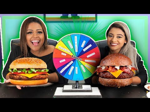 MYSTERIOUS BURGER ROULETTE!!!