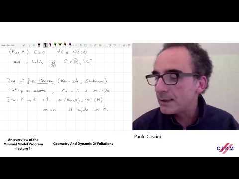 Paolo Cascini: An overview of the Minimal Model Program - lecture 1