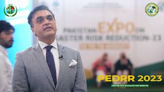 Mr. Mahbub ul Haq (CEO) from Human Development Foundation about PEDRR-23