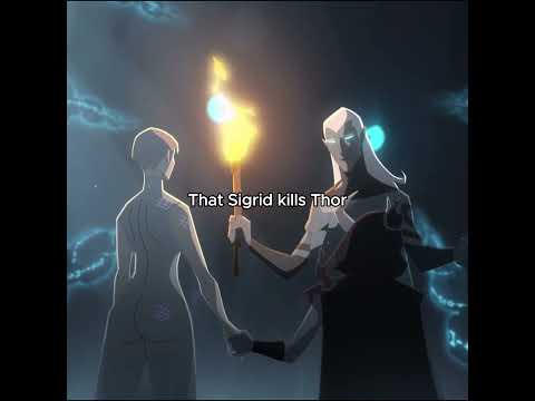 Loki tells his daughters of Thor's fate #twilightofthegods #animatedseries #fypviral