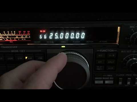 WWV coming in on 5 frequencies at the same time in California 9/5/2017