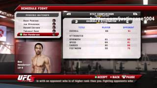 How to level up your create a fighter in UFC Undis