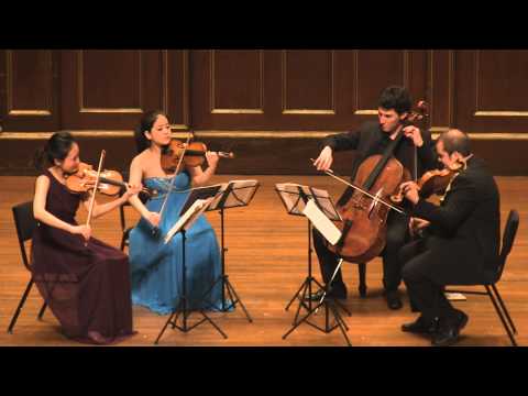 Haydn String Quartet No. 62, Op. 76 No. 3 "Emperor" (2nd mov) Veridis Quartet (Live performance)