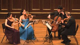 Haydn String Quartet No. 62, Op. 76 No. 3 &quot;Emperor&quot; (2nd mov) Veridis Quartet (Live performance)