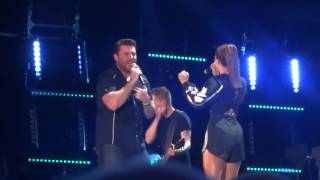 Chris Young and Cassadee Pope sing &quot;Think of You&quot; live at CMA Fest