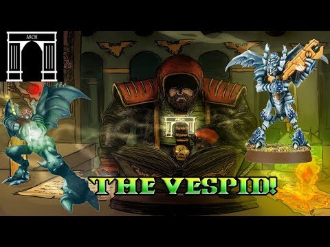 40k Lore, The Vespid! Creepy Wasp Allies of the Tau!
