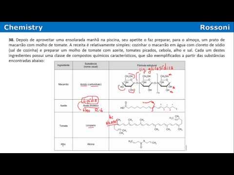 UFSC 2016 Q38 - Como preparar um macarrão!