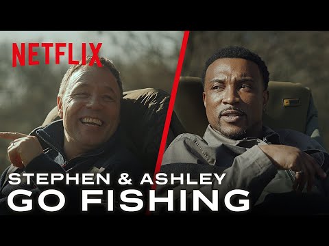 afbeelding Stephen Graham and Ashley Walters try fishing for the 1st time and talk Adolescence