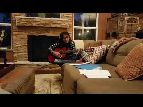 2016-10-12 Aleeza wishing herself happy birthday