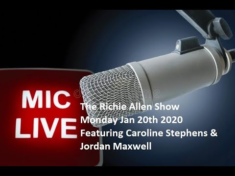The Richie Allen Radio Show - Monday January 20th 2020