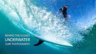 Underwater Surf Photography Session / Setup / BTS