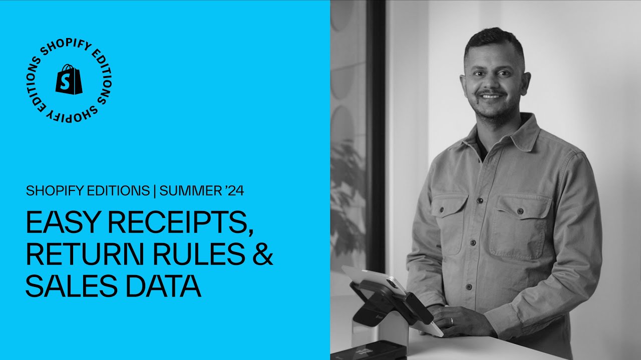 Easy retail checkout | Shopify Editions Summer '24