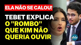 🔥 Kim Kataguiri is embarrassed and receives a lesson from Simone Tebet, who gives a lecture on pu...