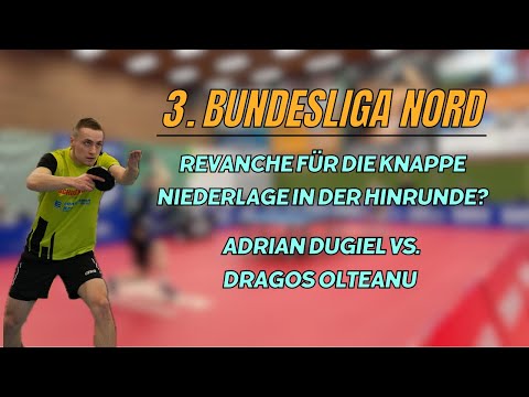 Geduld zahlt sich aus! Adrian Dugiel (2238TTR) vs. Dragos Olteanu (2210TTR) 💪🏻🏓