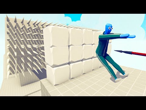 DANGLE ON SPIKES" ICE ARCHER + BALLISTA vs EVERY UNIT | TABS - Totally Accurate Battle Simulator