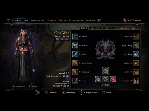 Neverwinter Thaumatruge Wizard ST Build Mod 24