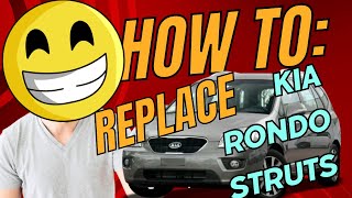 HOW TO Replace 2nd gen Kia Rondo Struts and sway bar links