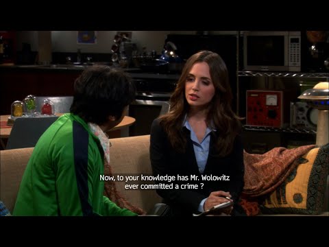 Agent Paige visits Raj! TBBT S4E7