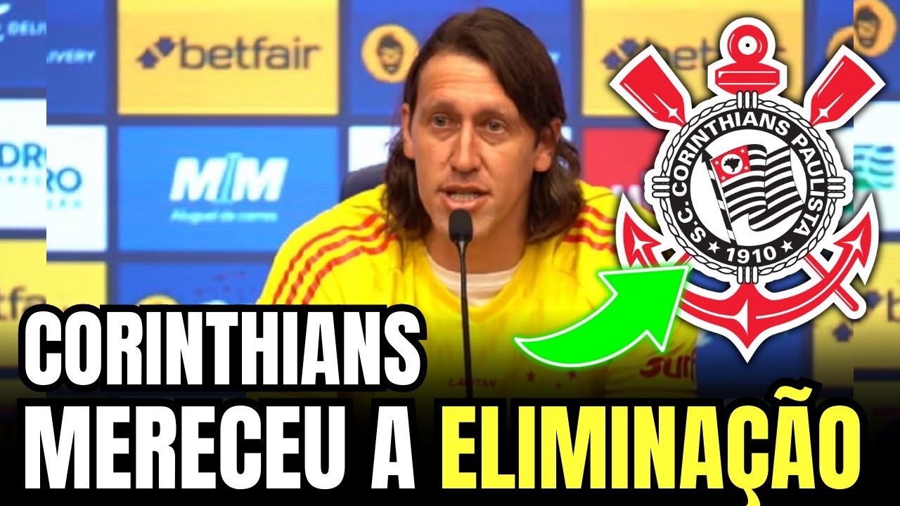 MEU DEUS! CÁSSIO MANDA RECADO AO CORINTHIANS APÓS ELIMINAÇÃO PARA O RACING! NOTÍCIAS DO CORINTHIANS
