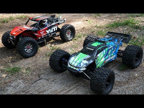 Traxxas E-Revo 2.0 VXL vs Axial Yeti XL