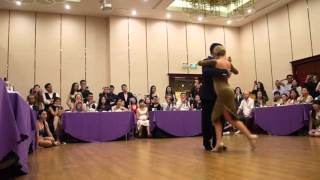 Carlitos Espinoza y Noelia Hurtado Grand milonga 4 Beijing,China 2016